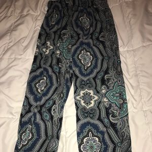 Printed pants